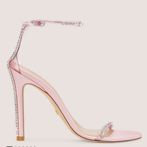 Stuart Weitzman Crystal Sandal - Picture 9 of 12